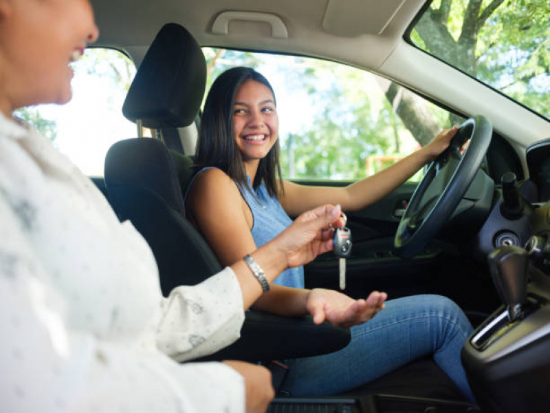 Qual o Valor de Aula Prática Motorista Habilitado Avenida Um - Aula de Carro para Mulheres Recém Habilitadas